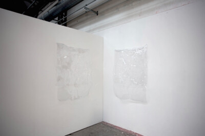 S1+S2, 2015. 120 x 85 x 20 each. Thermoformed polycarbonate. Exhibition View. - © Ben Elliot