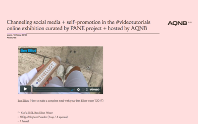(link: https://bit.ly/2IhWXCc text: #videotutorials @Paneproject popup: yes) - © Ben Elliot