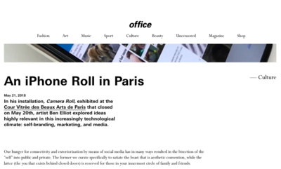(link: http://officemagazine.net/iphone-roll-paris?page=17 text: read more popup: yes) - © Ben Elliot