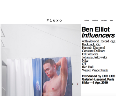 (link: http://www.ofluxo.net/influencers-by-ben-elliot/ text: read more popup: yes) - © Ben Elliot
