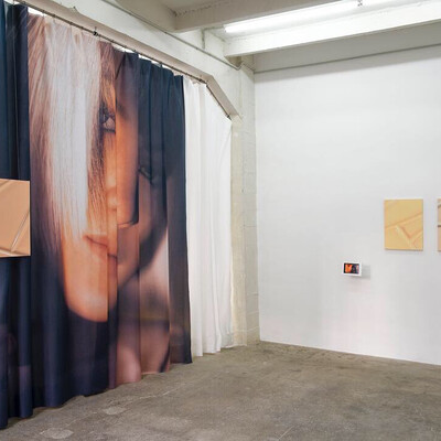 Meitu MakeupPlus, 2018. Exhibition view, EXO EXO, Paris, France. - © Ben Elliot