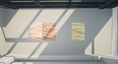 Perfect365 N°5, 12 & 3, 2020. 116 x 84 cm. Pigment inkjet on canvas. - © Ben Elliot