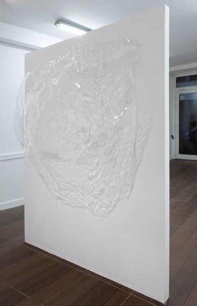 Resin4, 2016. Thermoformed polycarbonate, 90 x 125 x 35 cm. - © Ben Elliot