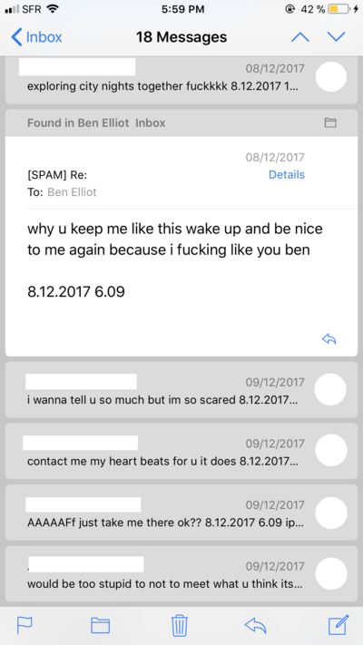 The Stalker, 2017. Screenshot - © Ben Elliot