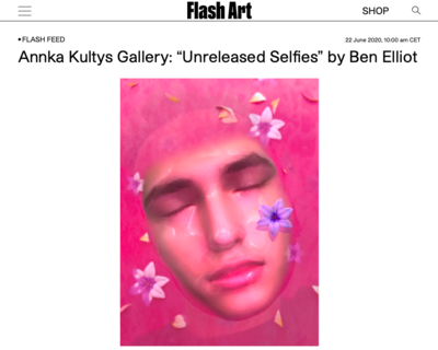 Unreleased Selfies - © Ben Elliot